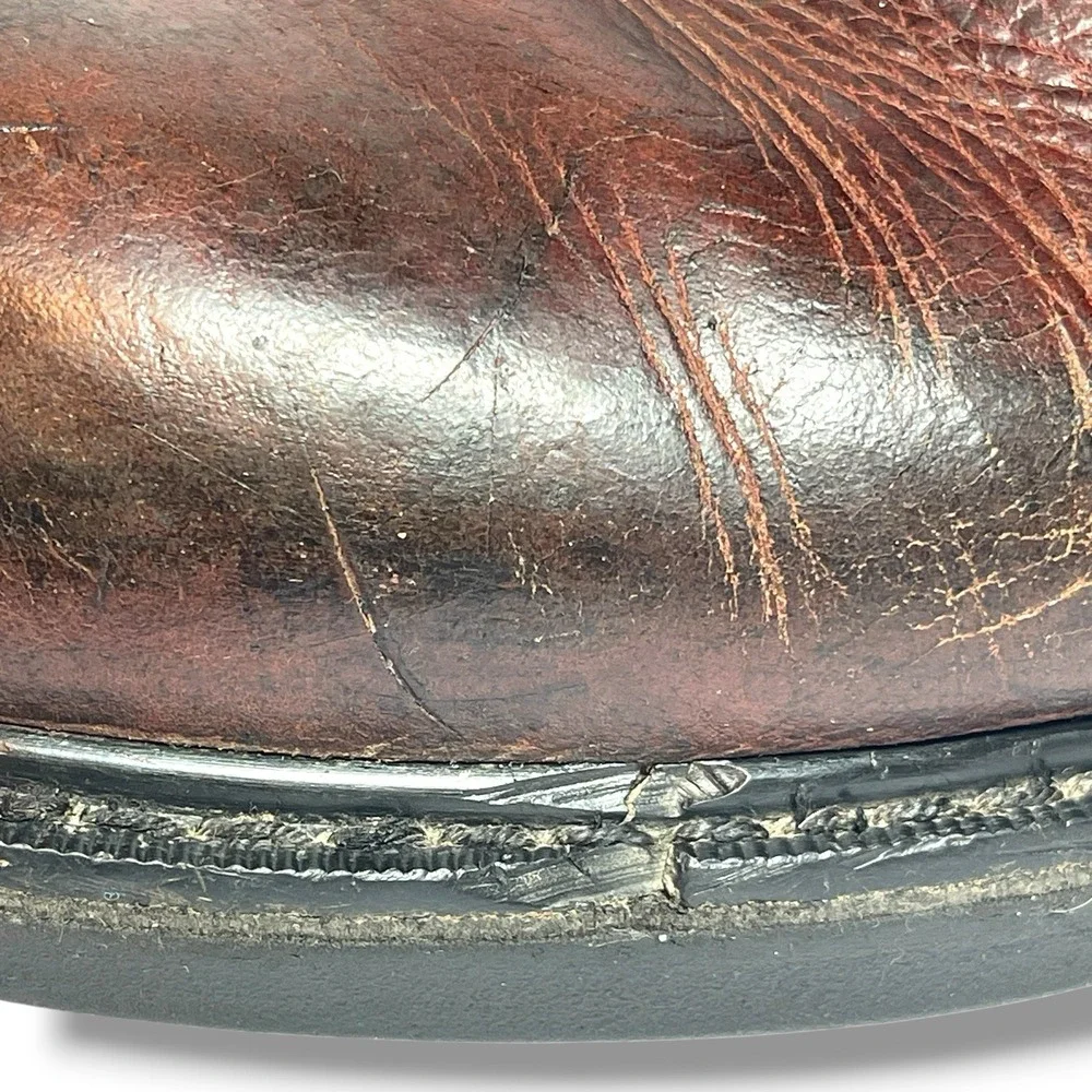 Red Wing Men's Leather  Boots  Style No. 5763 EH Sz. 11.5 M Worn In -Solid Boots